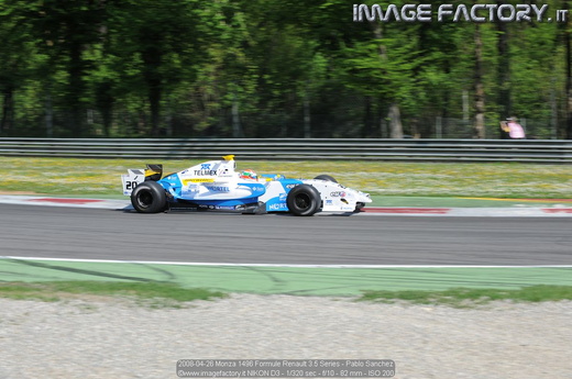 2008-04-26 Monza 1496 Formule Renault 3.5 Series - Pablo Sanchez